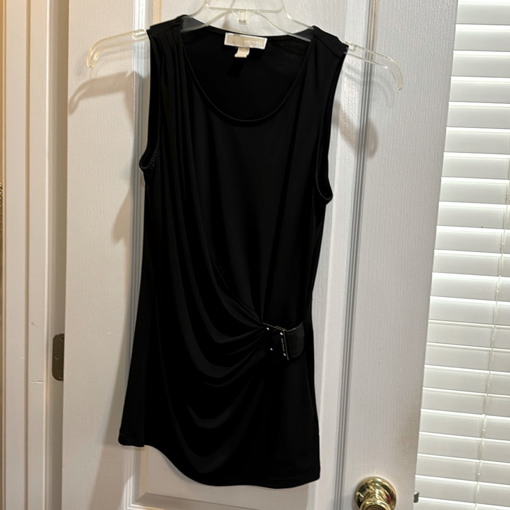 Michael Kors  black sleeveless shirt